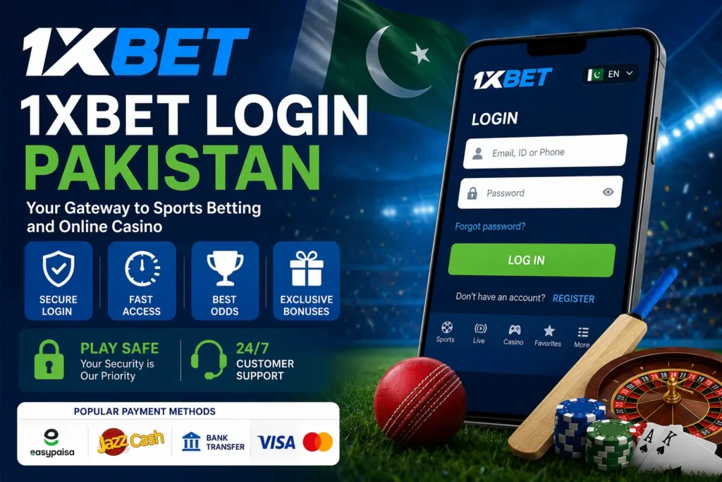 1xbet login pakistan